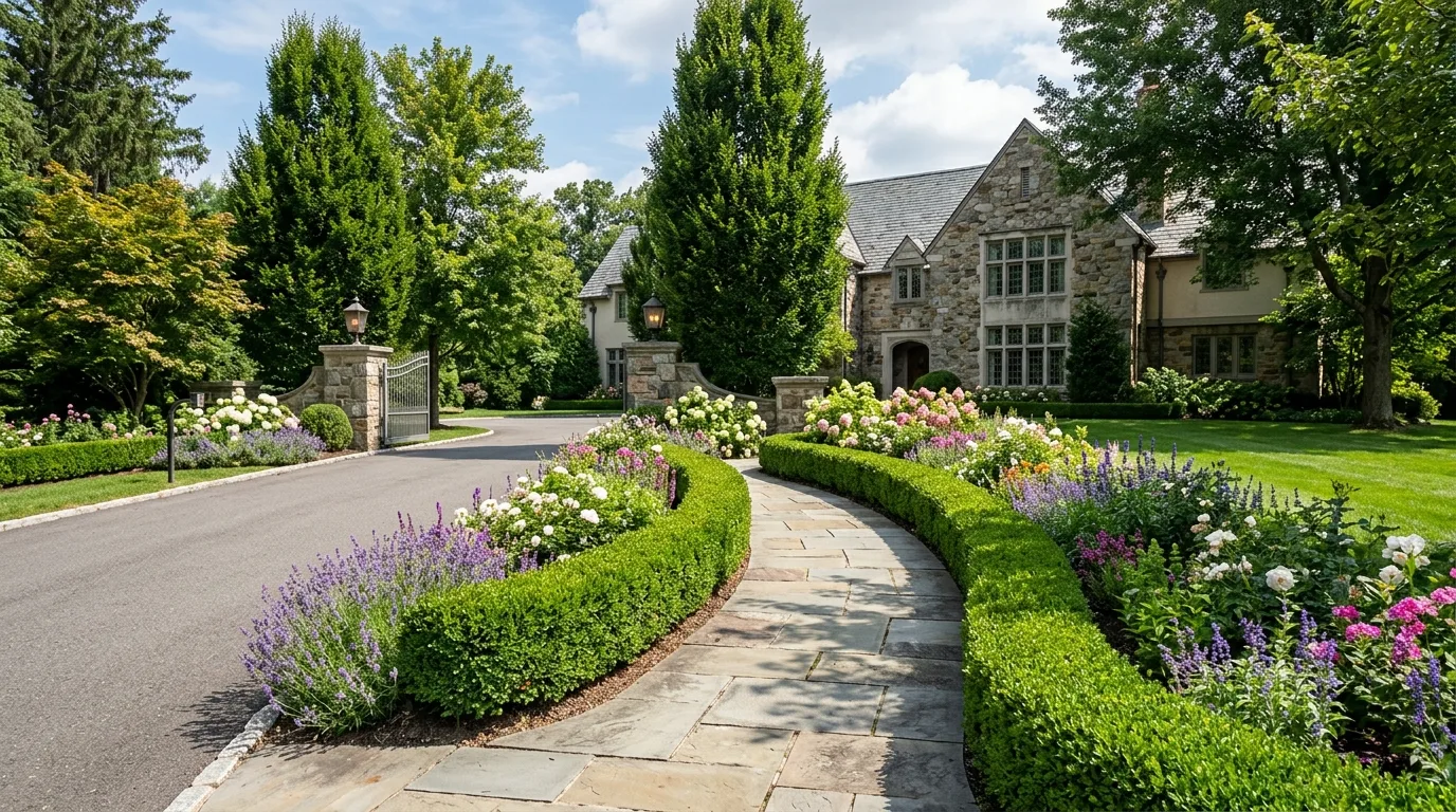 8 Driveway Entry Landscaping Ideas to Impress